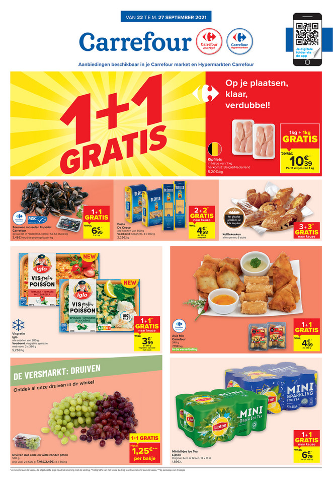 Carrefour folder van 22/09/2021 tot 27/09/2021 - Weekpromoties 38