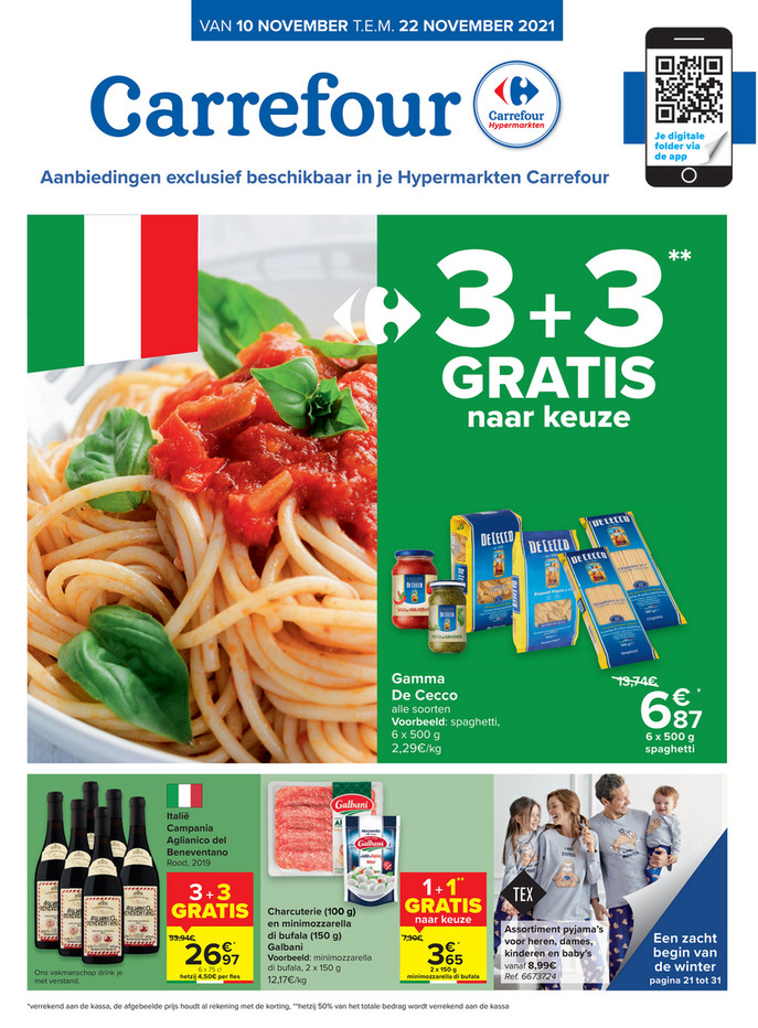 Carrefour folder van 10/11/2021 tot 22/11/2021 - Weekpromoties 45