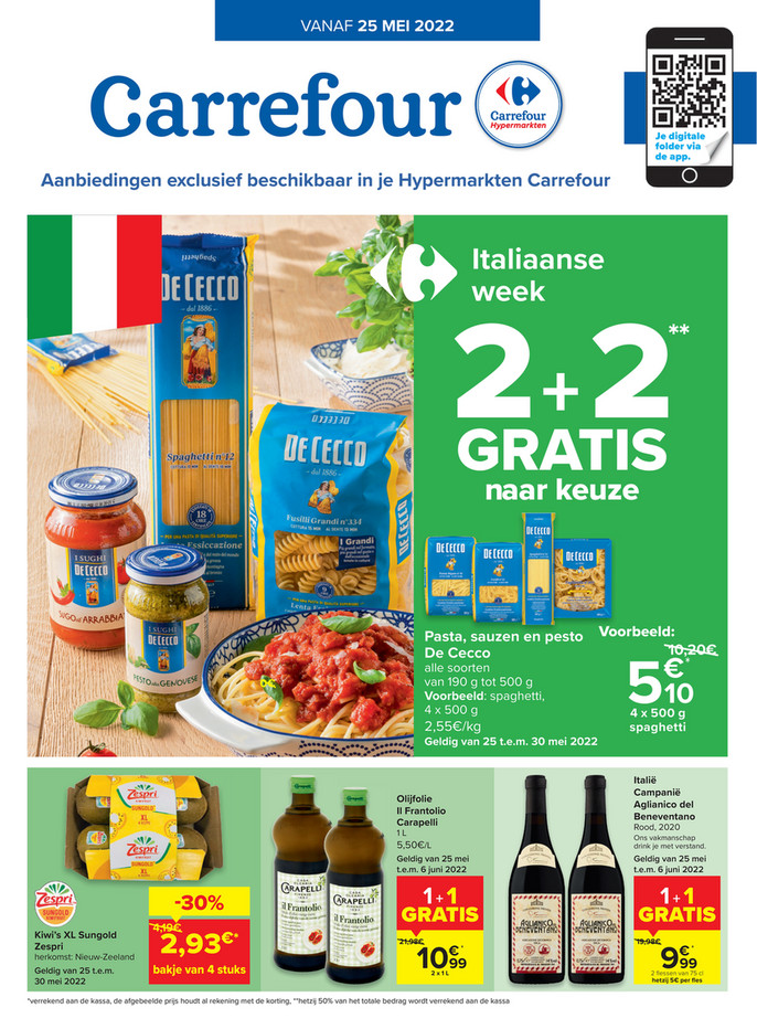 Carrefour folder van 25/05/2022 tot 06/06/2022 - Weekpromoties 21