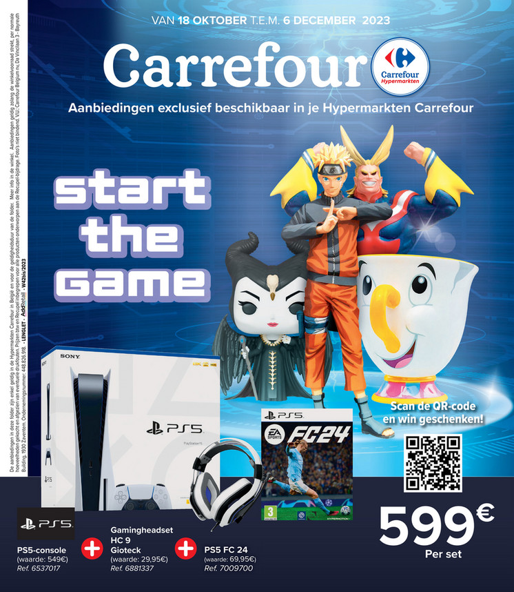 Carrefour folder van 18/10/2023 tot 06/12/2023 - Promoties carrefour 
