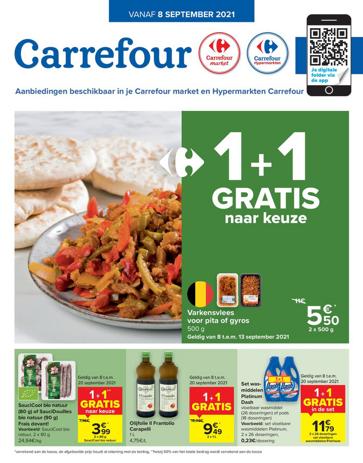 Carrefour folder van 10/09/2021 tot 20/09/2021 - Weekpromoties 36 2