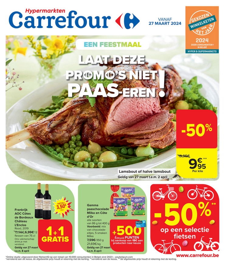 Carrefour folder van 27/03/2024 tot 08/04/2024 - Weekpromoties 13
