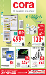 Folder Cora du 26/07/2022 au 08/08/2022 - Promotions de la semaine 18 nonal