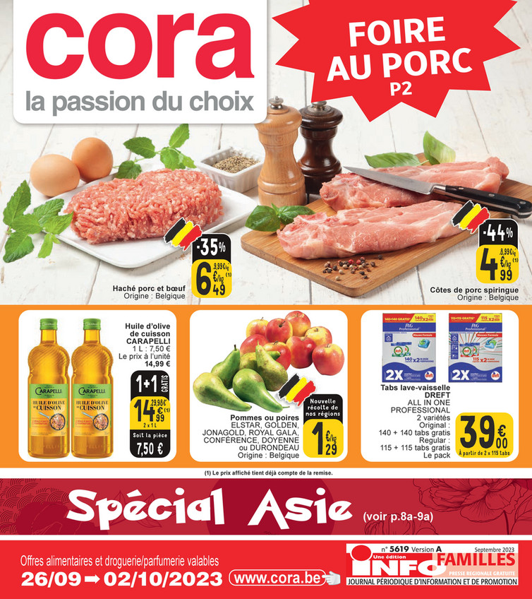 Promotion cora alimentaire 