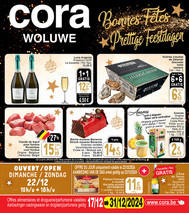 Folder Cora du 17/12/2024 au 31/12/2024 - Bonnes fêtes - Prettige feestdagen cora Woluwe 17-