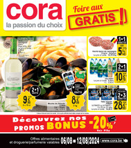 Folder Cora du 06/08/2024 au 12/08/2024 - Promotions de la semaine 32