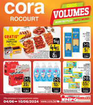 Folder Cora du 04/06/2024 au 10/06/2024 - Promotion de la semaine 22 alim Rocourt 