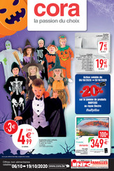 Folder Cora du 06/10/2020 au 19/10/2020 - Promotions de la semaine 41 non food