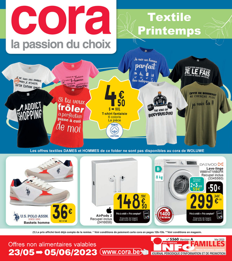 Folder Cora du 23/05/2023 au 05/06/2023 - Promotion cora 