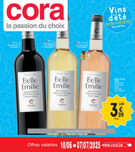 Vins d'été au 10-06 au 07-07
