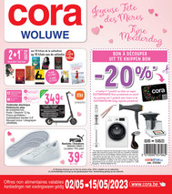 Folder Cora du 02/05/2023 au 15/05/2023 - Promotion Cora woluwe 