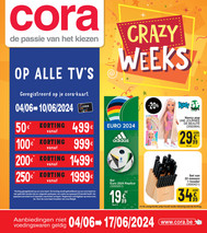 Cora folder van 04/06/2024 tot 17/06/2024 - Weekpromoties 22 non alim 