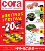 Cora folder van 09/07/2024 tot 15/07/2024 - Weekpromoties 25 alim 