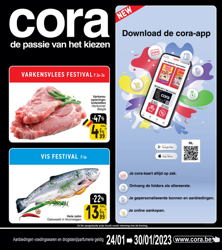 Cora folder van 24/01/2023 tot 30/01/2023 - Weekpromoties 04 alim 
