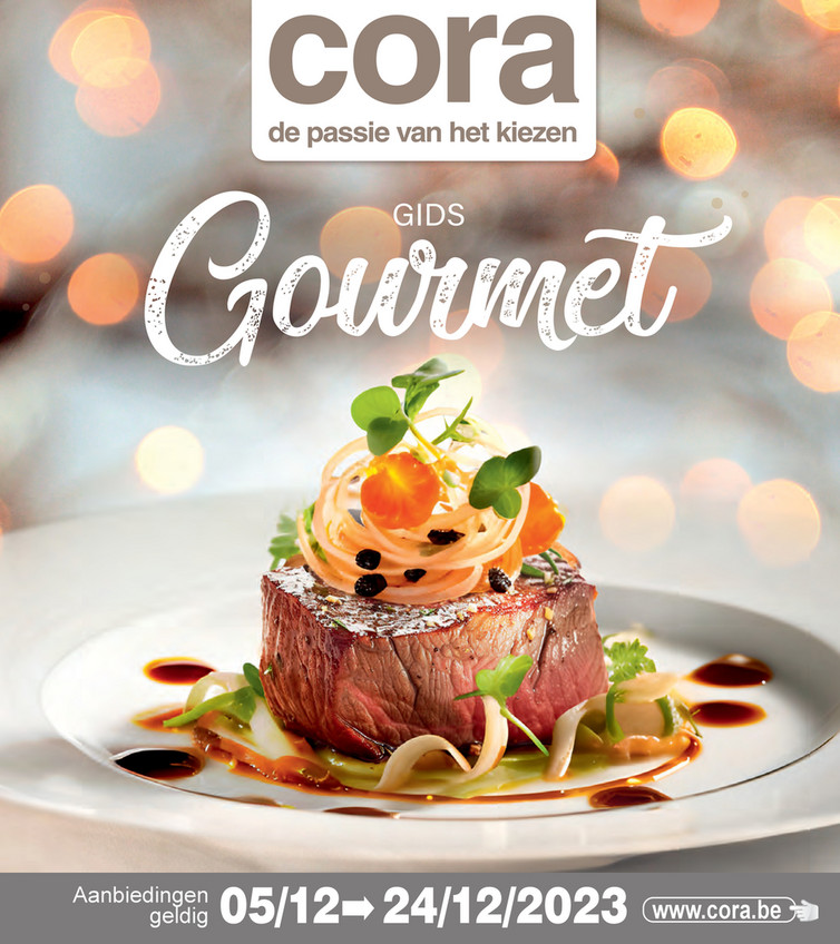 Cora folder van 05/12/2023 tot 24/12/2023 - Promoties Gourmet 