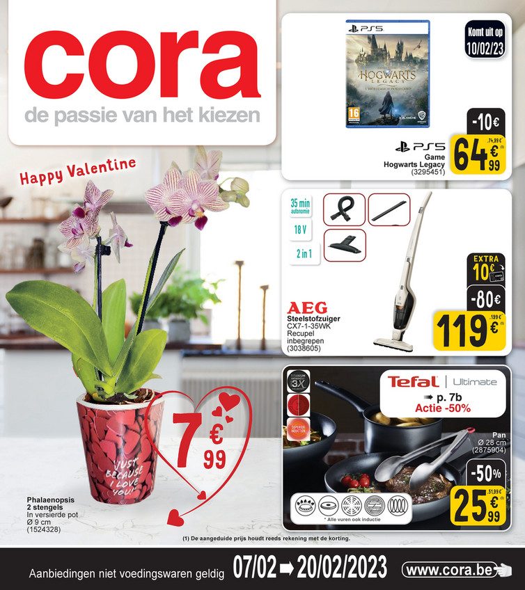 Cora folder van 07/02/2023 tot 20/02/2023 - Weekpromoties 06 rembourse 