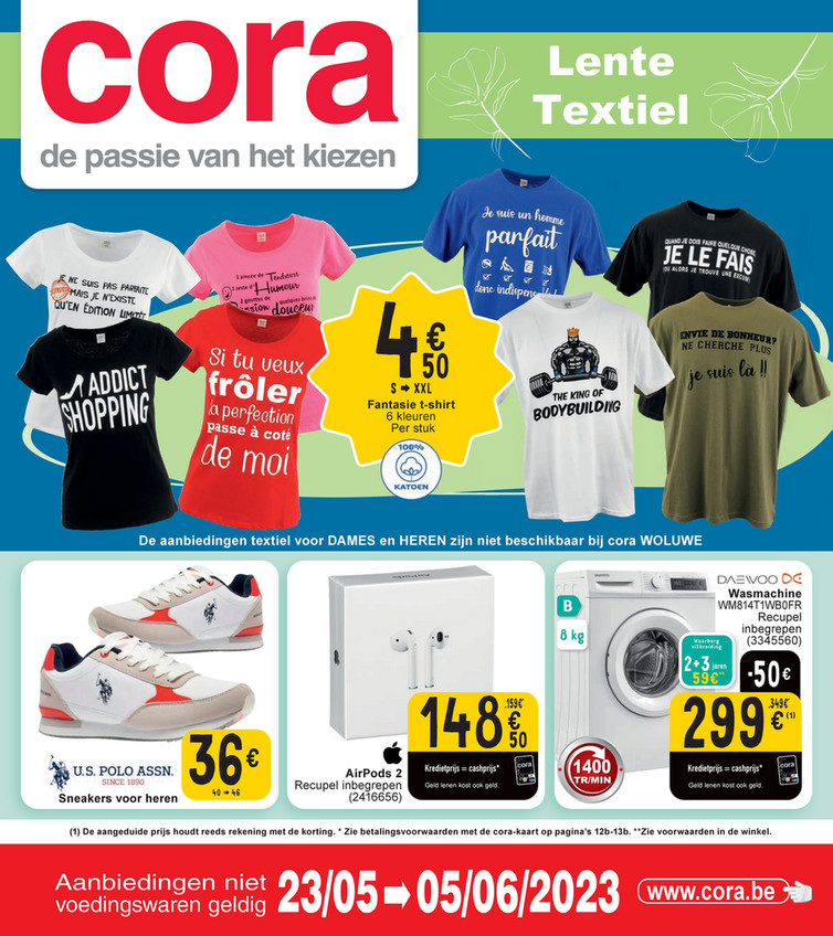 Cora folder van 23/05/2023 tot 05/06/2023 - Cora promoties 