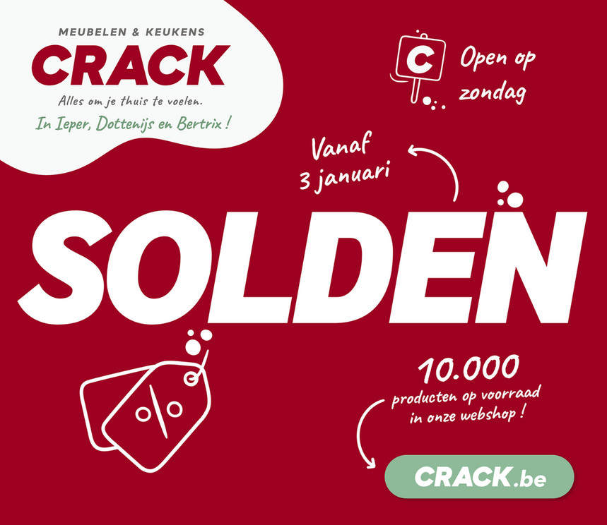 Meubelen en keukens Crack folder van 03/01/2023 tot 31/01/2023 - Crack NL Janvier 2023 