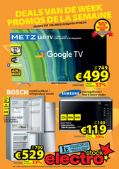 ElectroStock folder van 31/07/2024 tot 07/08/2024 - Promotions de la semaine 31