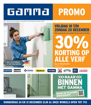 Gamma folder van 16/12/2020 tot 29/12/2020 - Weekpromoties 51
