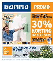 Gamma folder van 25/10/2023 tot 31/10/2023 - weekpromoties 43