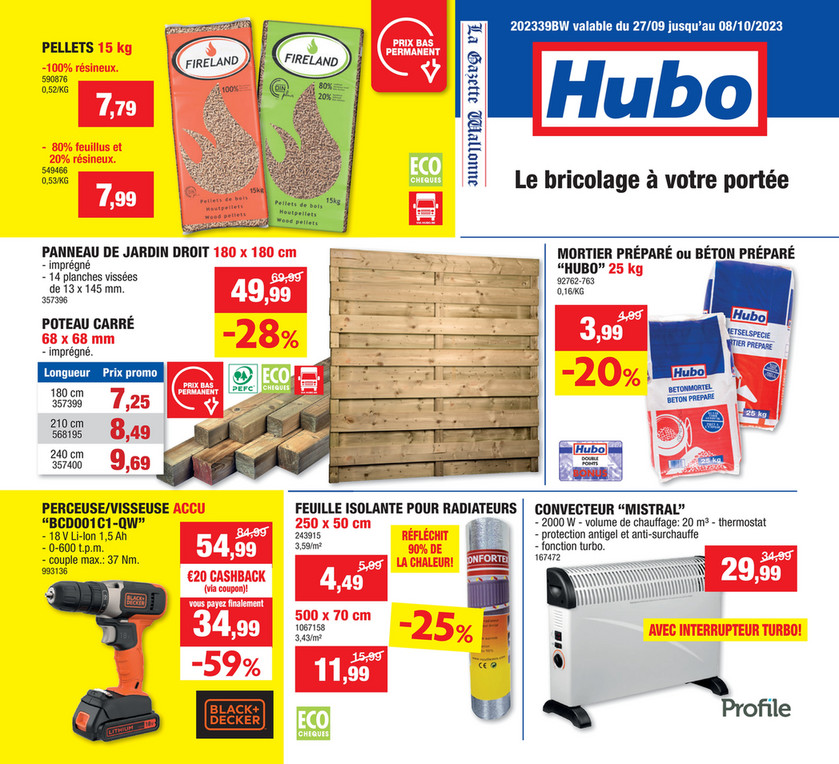 Folder Hubo du 27/09/2023 au 08/10/2023 - 202339_fr