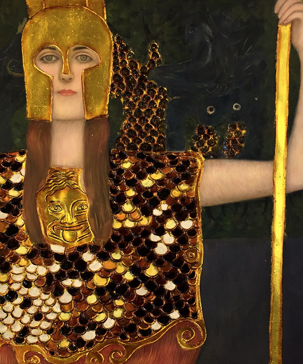 Overstockart Com Spring Art Catalog Pallas Athene Luxury Line By Gustav Klimt Hand Painted Oil Painting Overstockart Com Spring Art Catalog Pallas Athene Luxury Line By Gustav Klimt Hand Painted Oil Painting