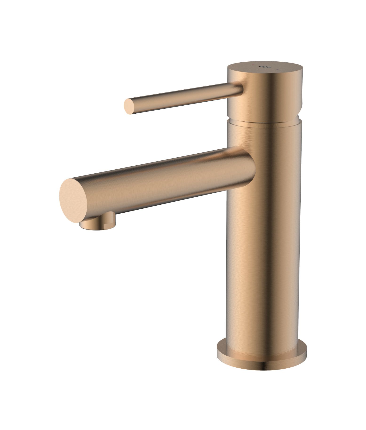 Mitigeur lavabo Essebagno Luisa bas cuivre