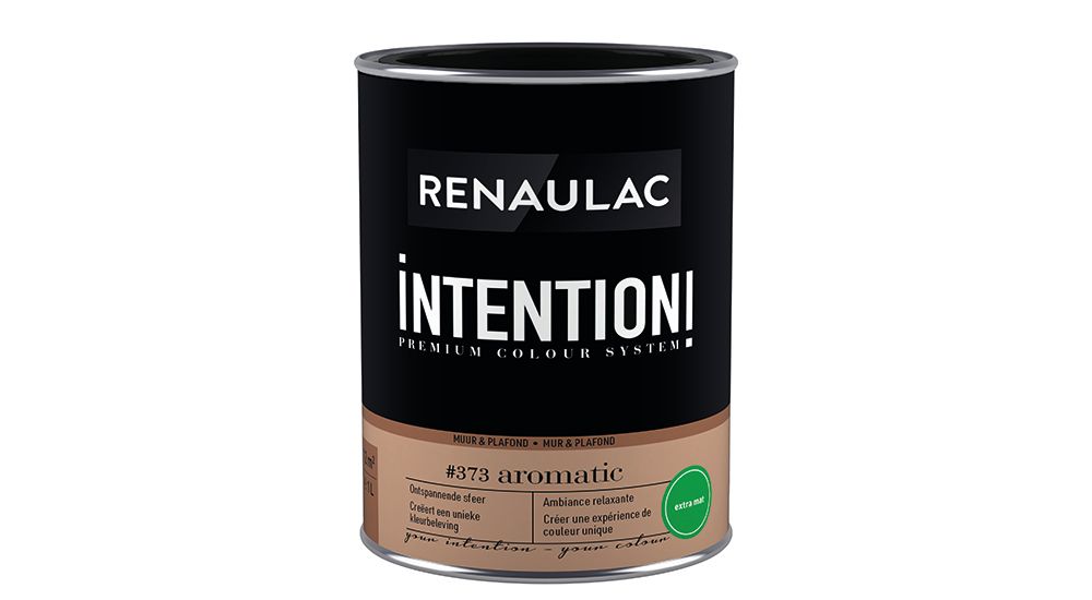 Renaulac muur- en plafondverf Intention Aromatic extra mat 1L