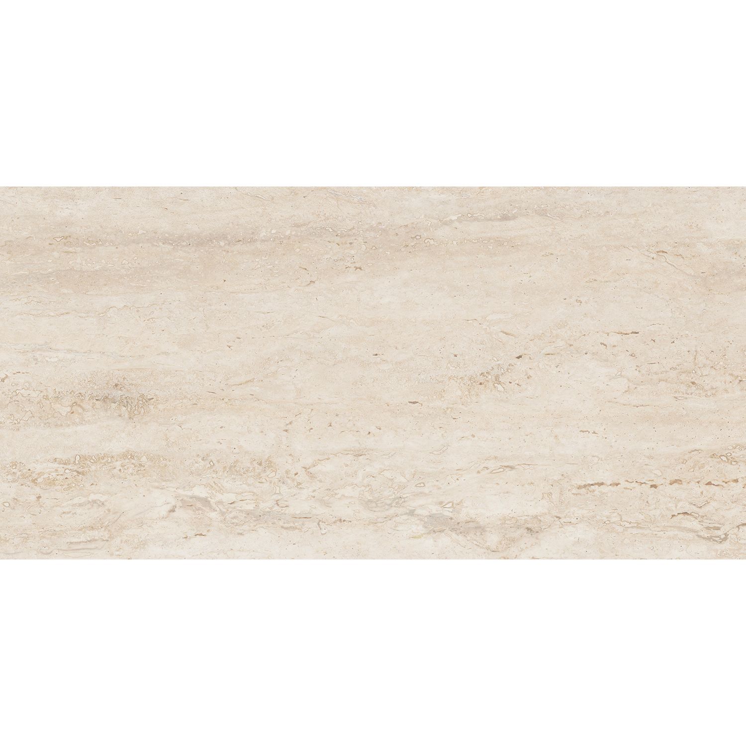 Carrelage sol et mur travertino - mat - rectifié - céramique - 30x60cm - contenu de l'emballage 1,08 m²