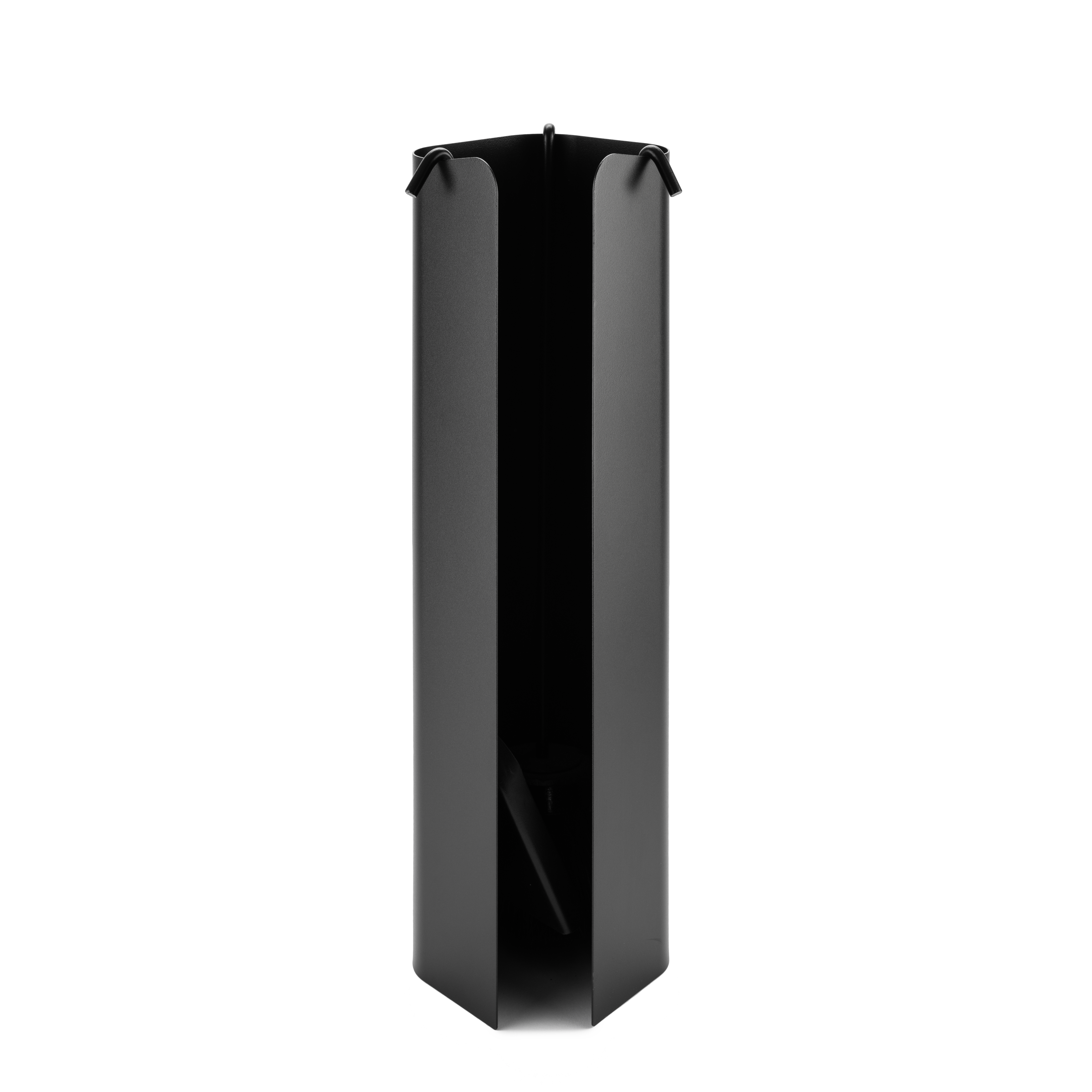 Accessoire cheminée serviteur Edge Acier noir