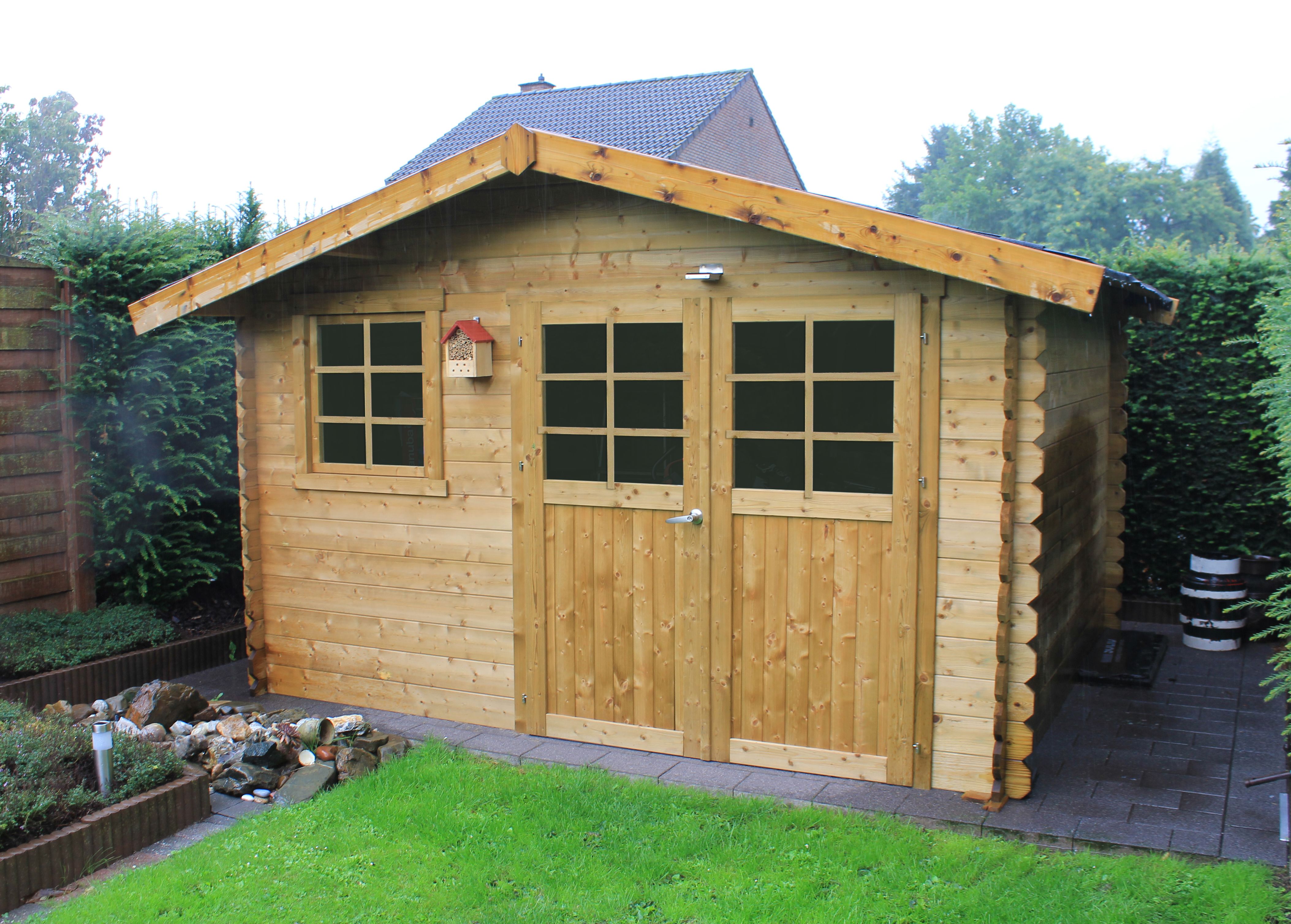 Solid Superia tuinhuis CHIMAY geïmpregneerd 358x298cm