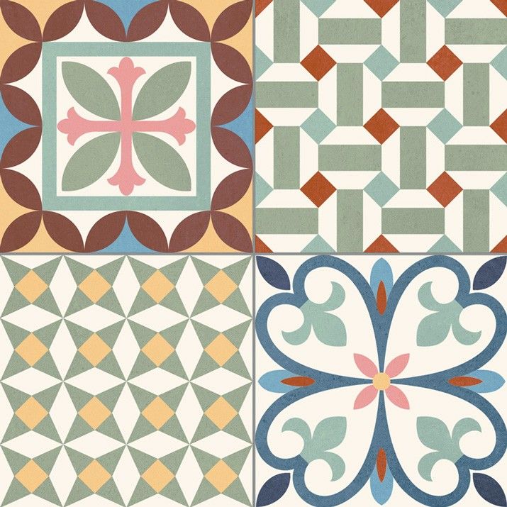 Carrelage Heritage mix 33x33cm