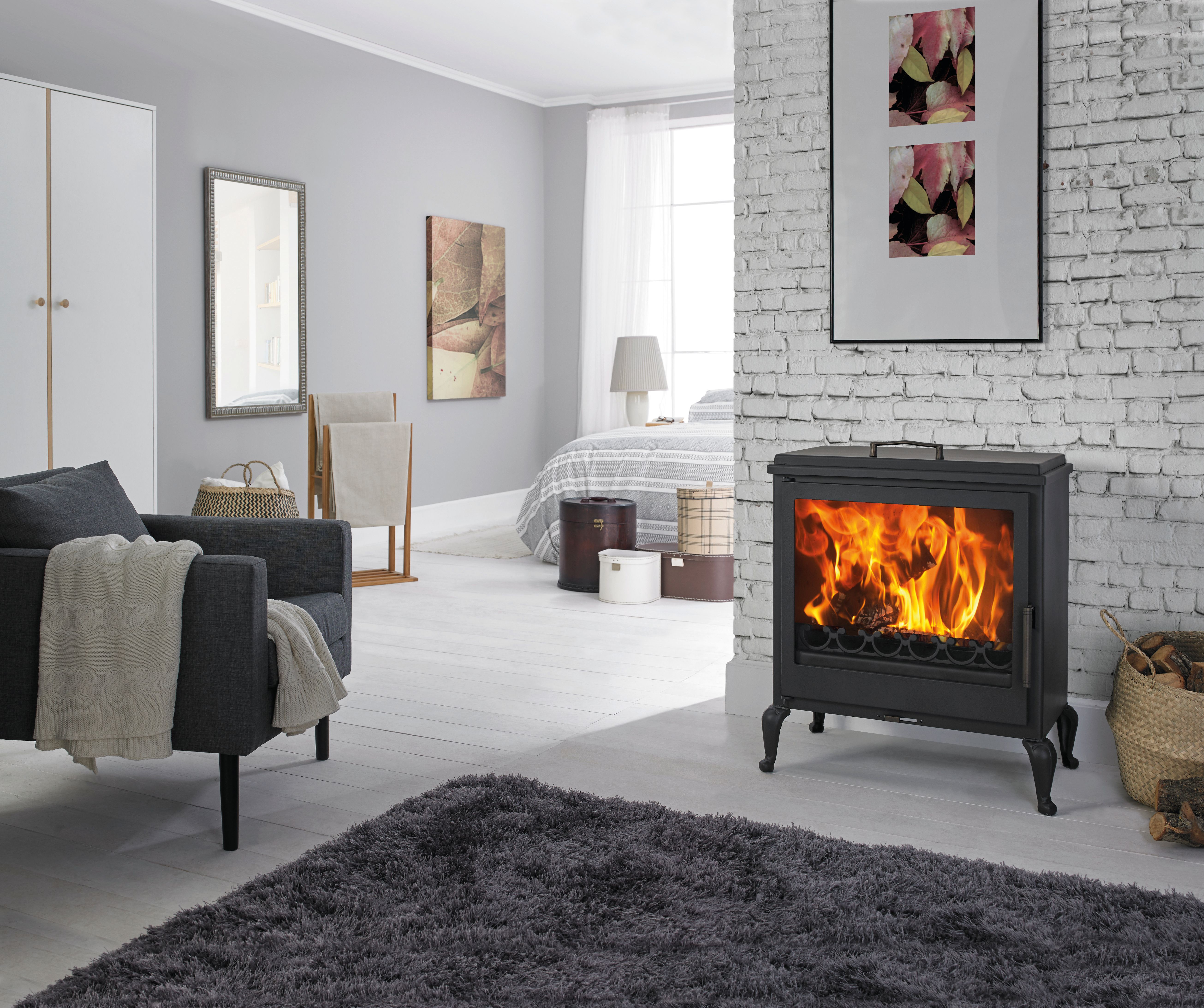 Poêle à bois, Aube EcoDesign 7,1kW