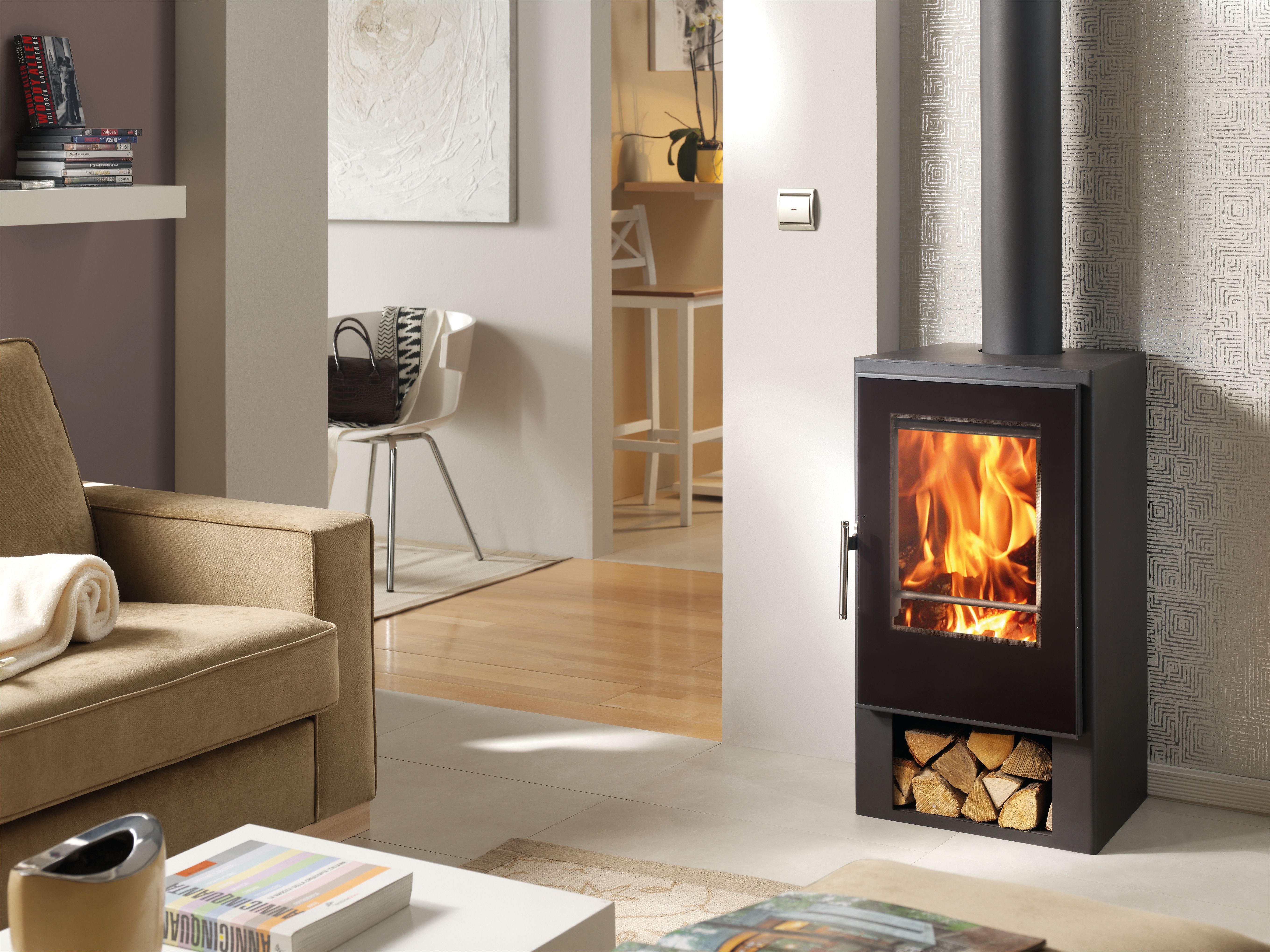 Poêle à bois Andes Eco Design 7,4kW