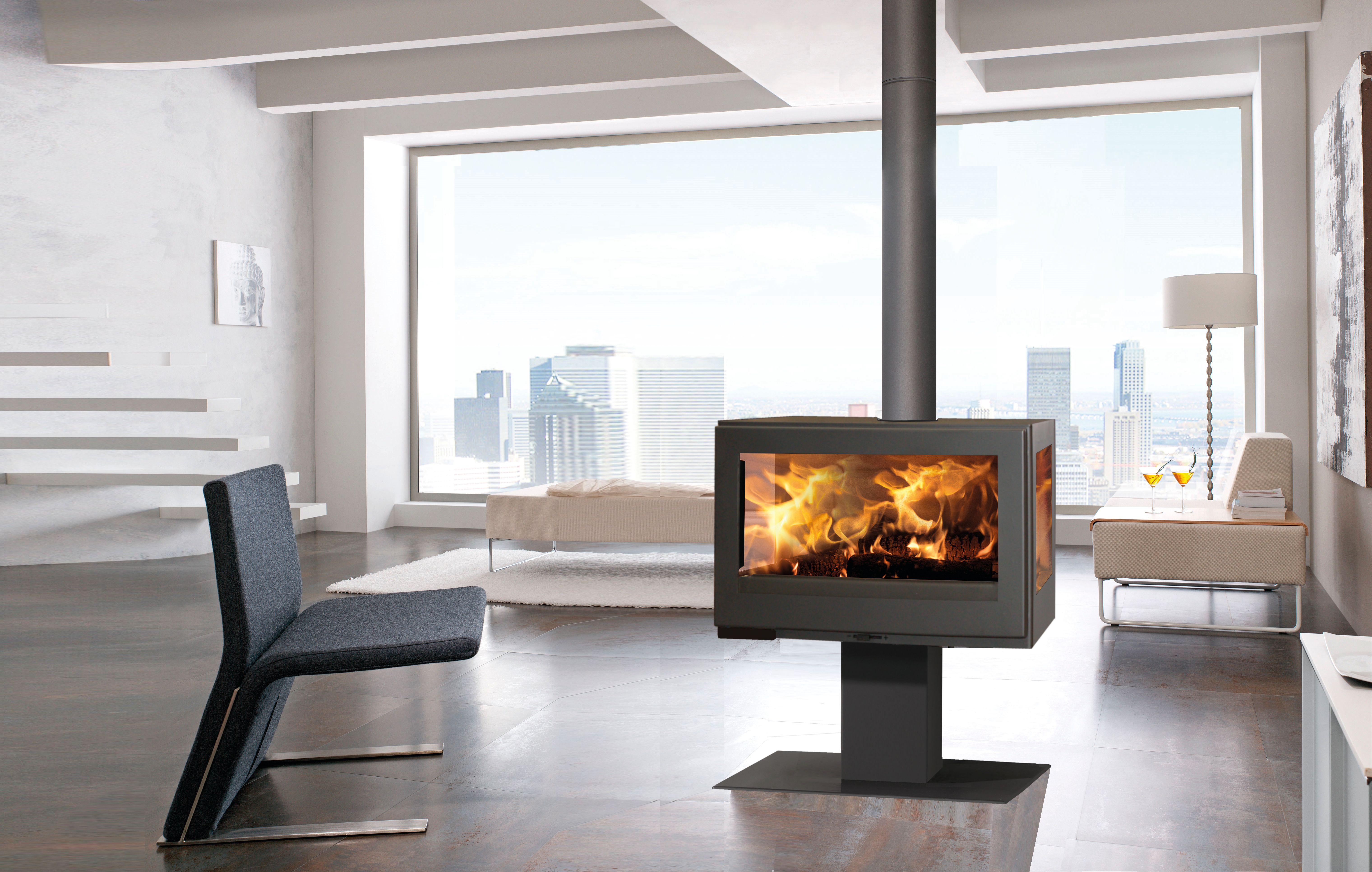 Poêle à bois Harmonie 3V Ecodesign 7,2kW