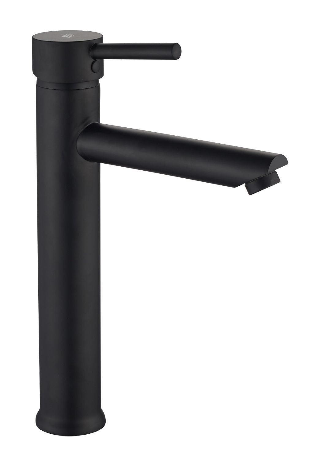 Mitigeur lavabo Essebagno Deco bec haut noir
