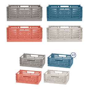 Caisse pliable 1 ou 2 pcs