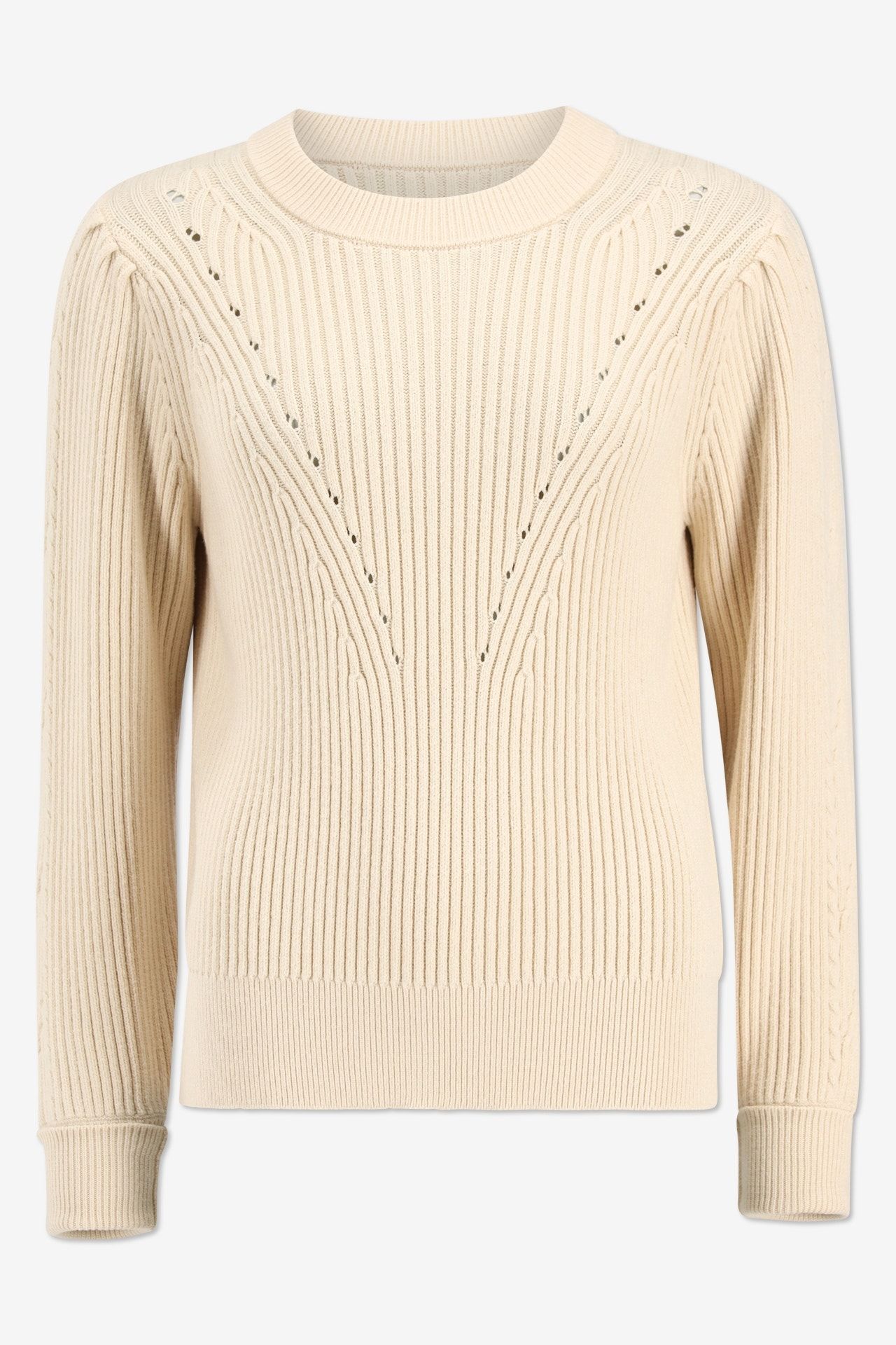 Pull en tricôt écru - Taille S -