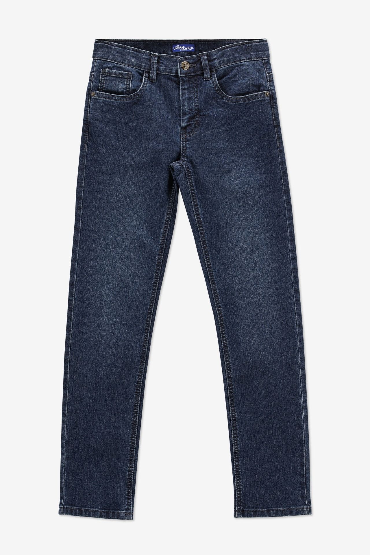 Vince straight jeans donkerblauw - Maat 134 -