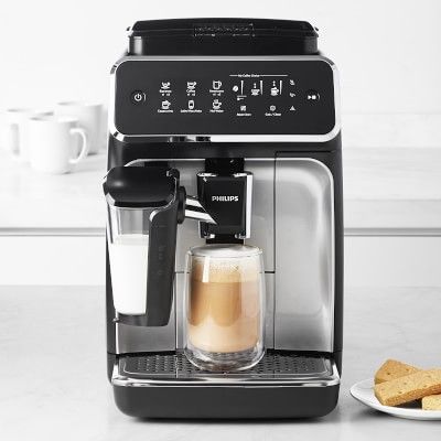 bekken as Picasso Williams-Sonoma - May 2020 - Philips 3200 Series Fully Automatic Espresso  Machine with Latte Go, Silver