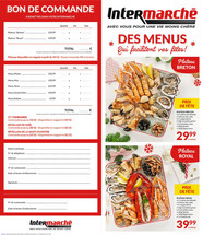 Folder Intermarché du 07/12/2020 au 31/12/2020 - Menu Traiteur FR