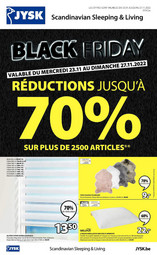 Folder Jysk du 23/11/2022 au 27/11/2022 - Nov 5 FR