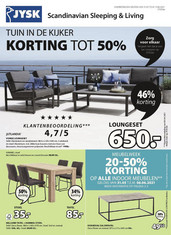 Jysk folder van 31/05/2021 tot 13/06/2021 - Weekpromoties 22