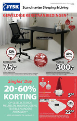 Jysk folder van 02/11/2022 tot 27/11/2022 - Nov 3