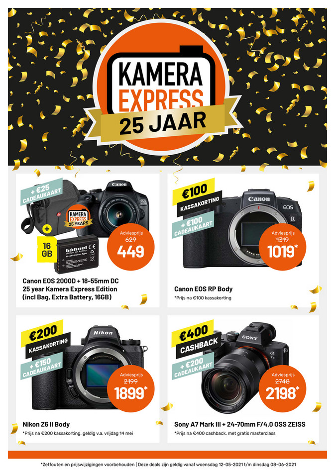 Kamera Express folder van 17/05/2021 tot 08/06/2021 - KE_25jaar