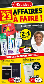 Folder Kruidvat du 08/06/2021 au 13/06/2021 - Promotions de la semaine 23