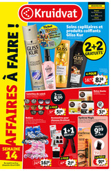 Folder Kruidvat du 06/04/2021 au 18/04/2021 - Promotions de la semaine 14