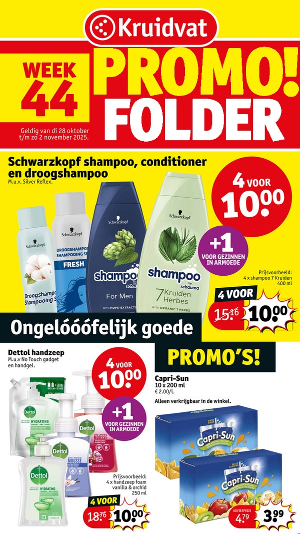 Kruidvat folder 44 - 27 oktober 2025 t/m 2 november 2025