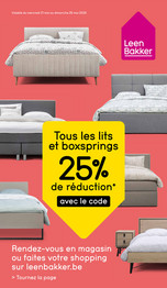 Dépliant Leen Bakker sem 21-22 2025 10 jours des c